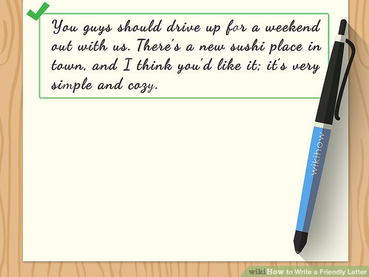 Write-a-Friendly-Letter